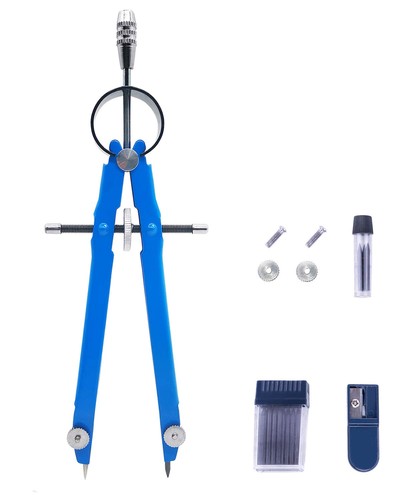 Metal bow compass - bow, with