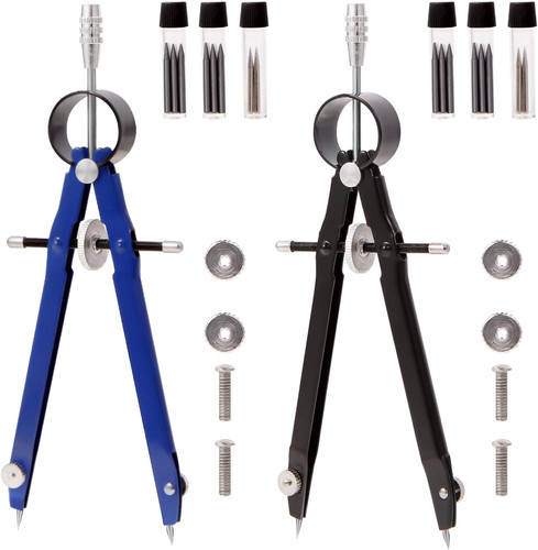 2pcs compass for geometry - for,