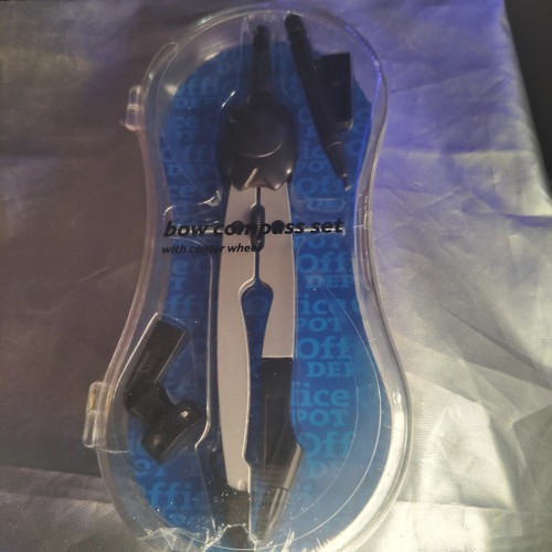 Bow compass set with - set,